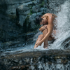 Wasserfälle, Akt, Nudeart und Fels im Schwarzwald mit Model Svitlana 2 ter Tag
