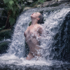 Murgtal, Wasserfälle von Nudeart bis Akrobatik - Langzeitbelichtung mit Model Emelie Wasser lesen lernen 